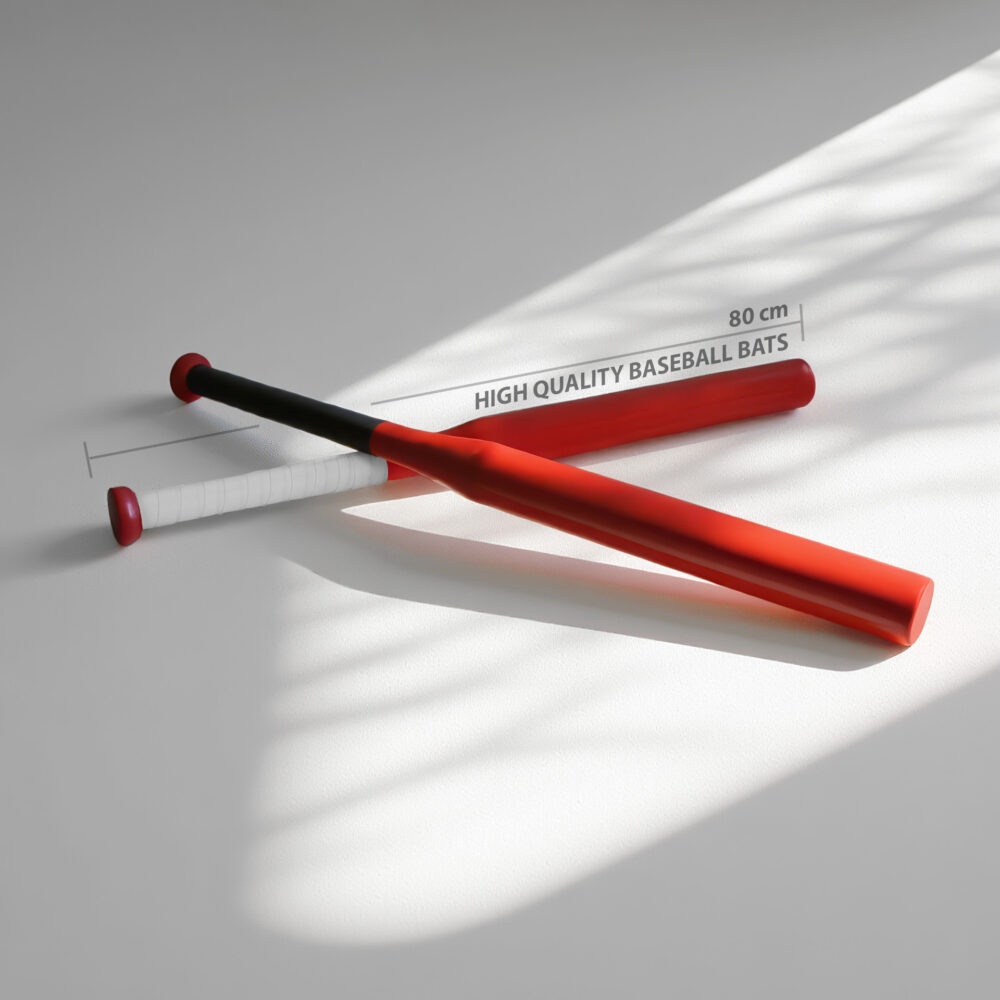 مضرب بيسبول - أحمر